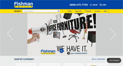 Desktop Screenshot of fishmansupply.com